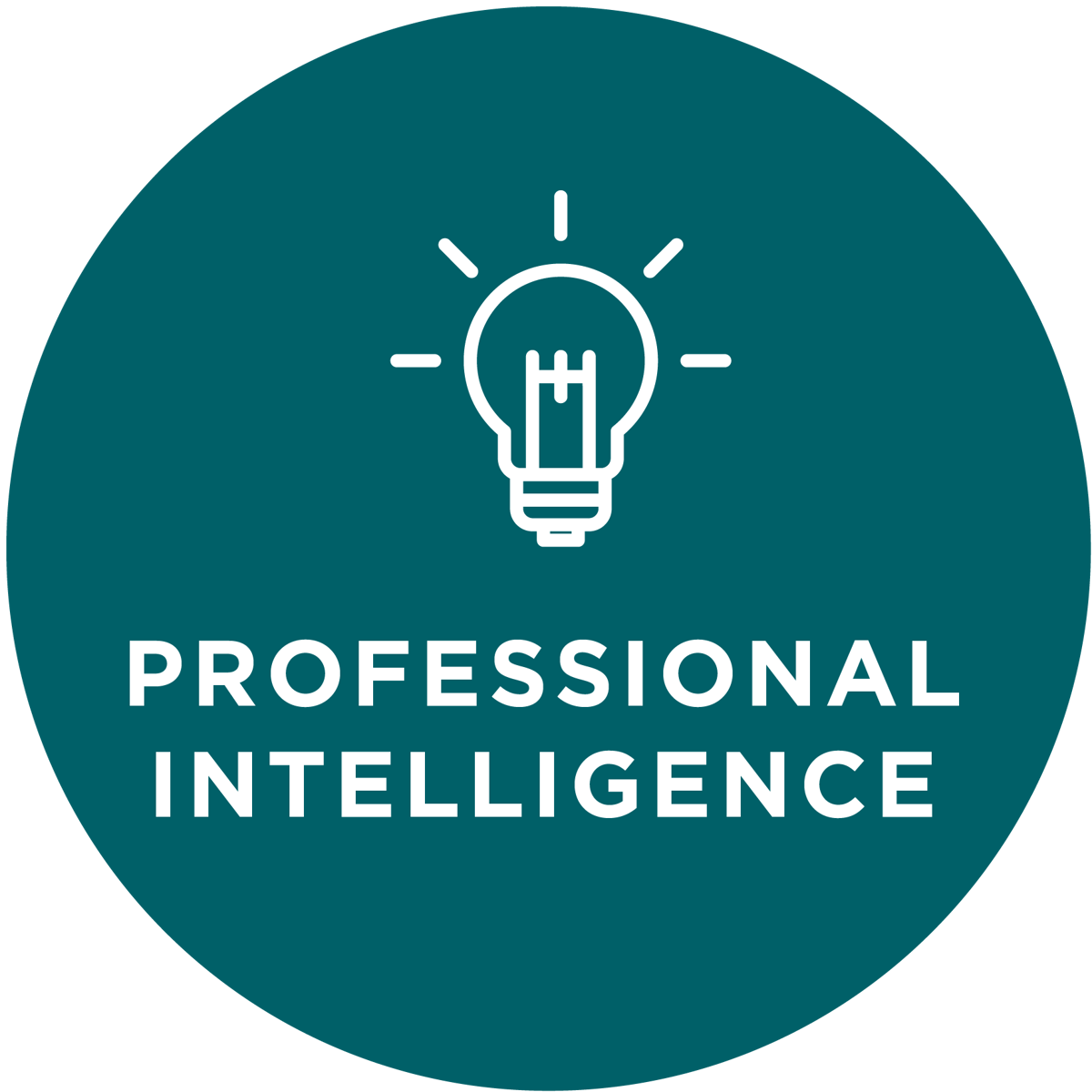 Professional Intelligence Professional Intelligence